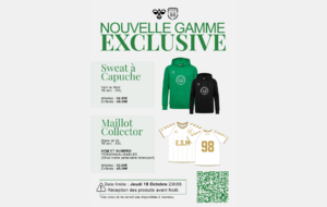 COMMANDE TON MAILLOT COLLECTOR ET TON SWEAT A CAPUCHE